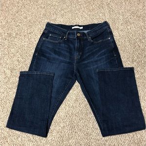 Levi 505 Straight Leg Denim Jeans Size 8